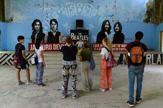 Beatles' Indian hideaway comes together, 50 years on