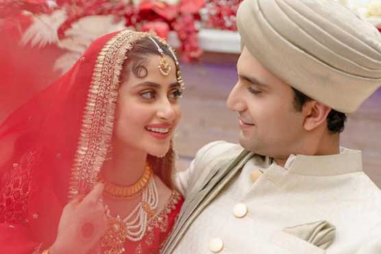 Ahad Raza Mir, Sajal Ali tie knot in Abu Dhabi