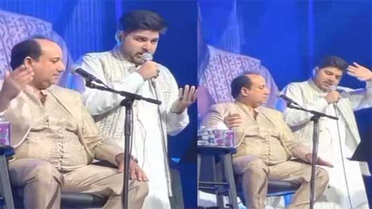 Shah Zaman Ali Khan captivates audience with resemblance to Nusrat Fateh Ali Khan