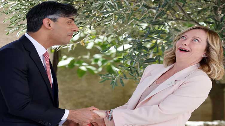 Rishi Sunak denies he is being snubbed after awkward start to G7 summit