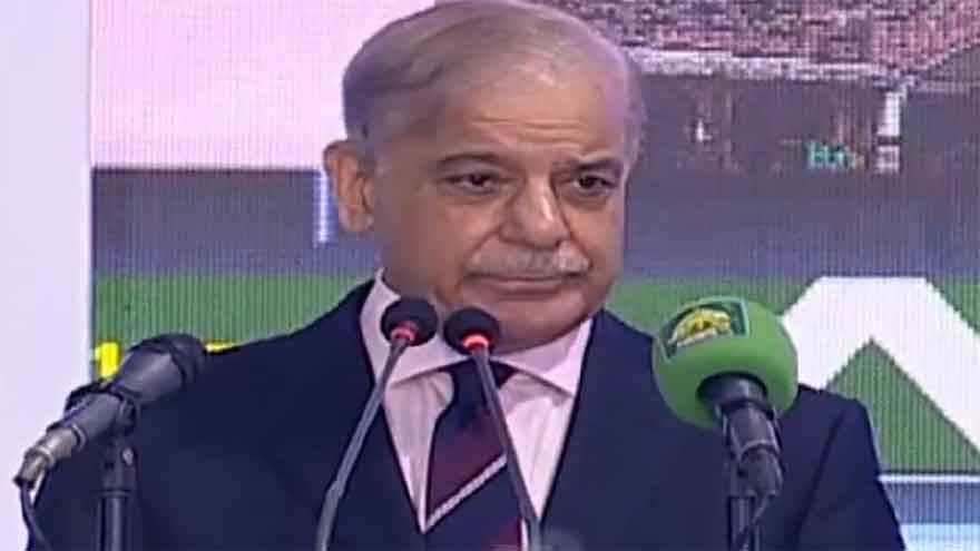 PM Shehbaz urges world to lend Pakistan a hand in climate fight