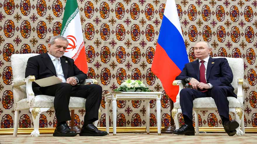 Turkmenistan president hints at reforms as Putin, Erdogan and others visit