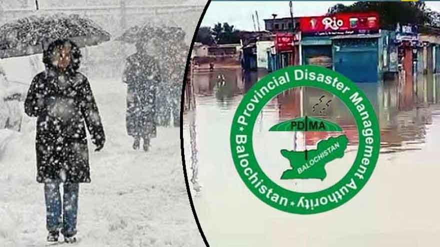PDMA forecasts rain, snowfall across Balochistan districts