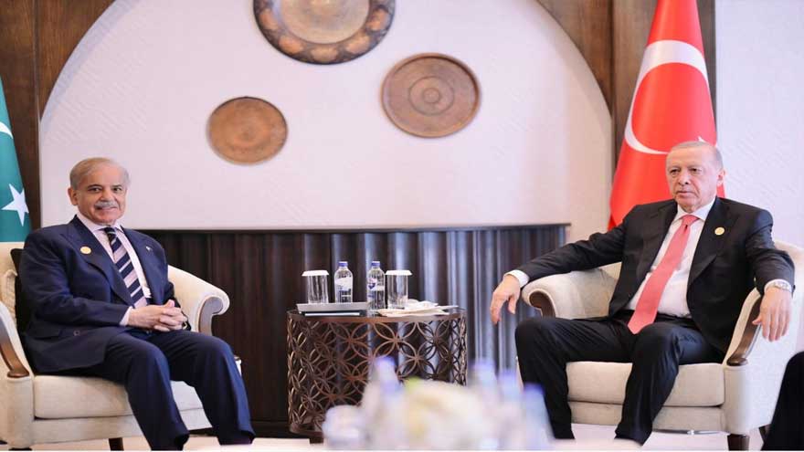 Pakistan PM, Turkish President discuss regional developments in Azerbaijan