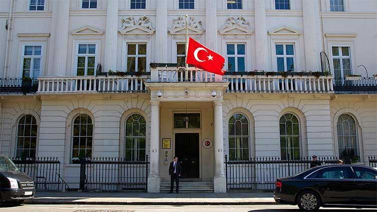 Man convicted for burning Quran outside London's Turkish consulate