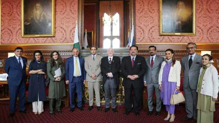 Pakistani delegation discusses India's aggression in meeting with UK parliament speaker