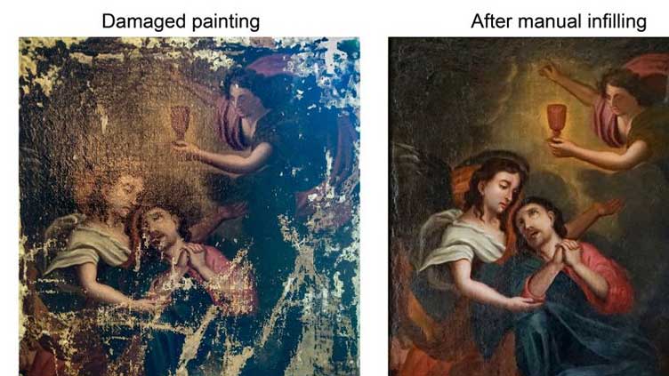 New AI-driven approach restores damaged paintings in just hours
