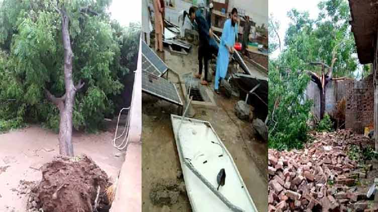 Death toll rises as severe storm, rain lash parts of Punjab
