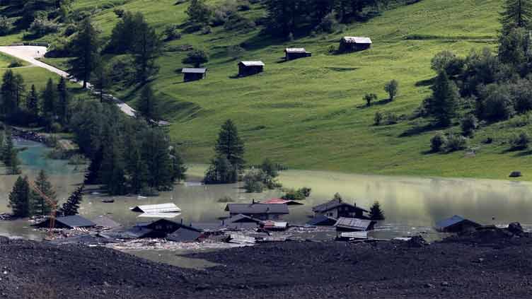 Army searches for missing man after glacier debris buries Swiss village