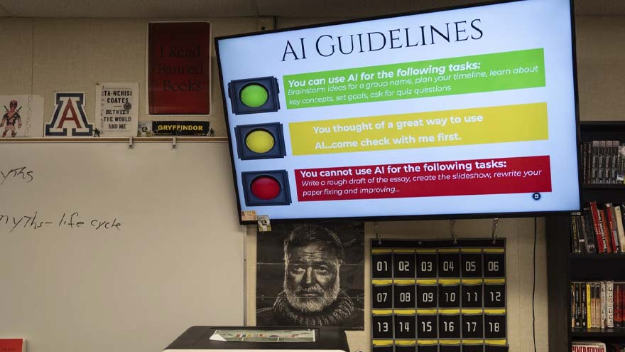 The rise of AI tools forces schools to reconsider what counts as cheating