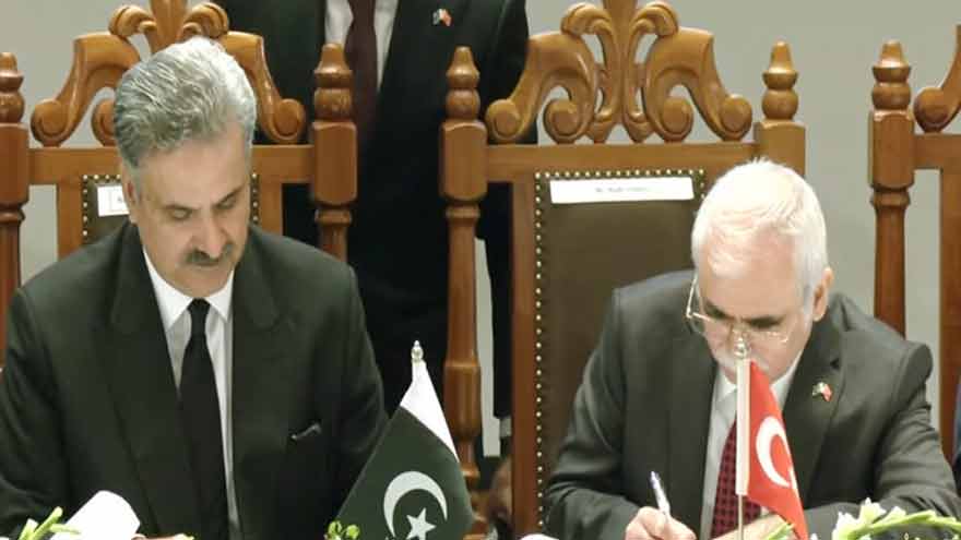 Pakistan, Turkiye sign MoU to strengthen judicial cooperation
