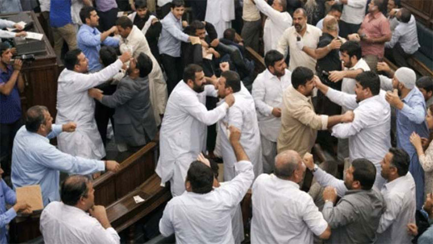 Brawl erupts in Karachi City Council meeting
