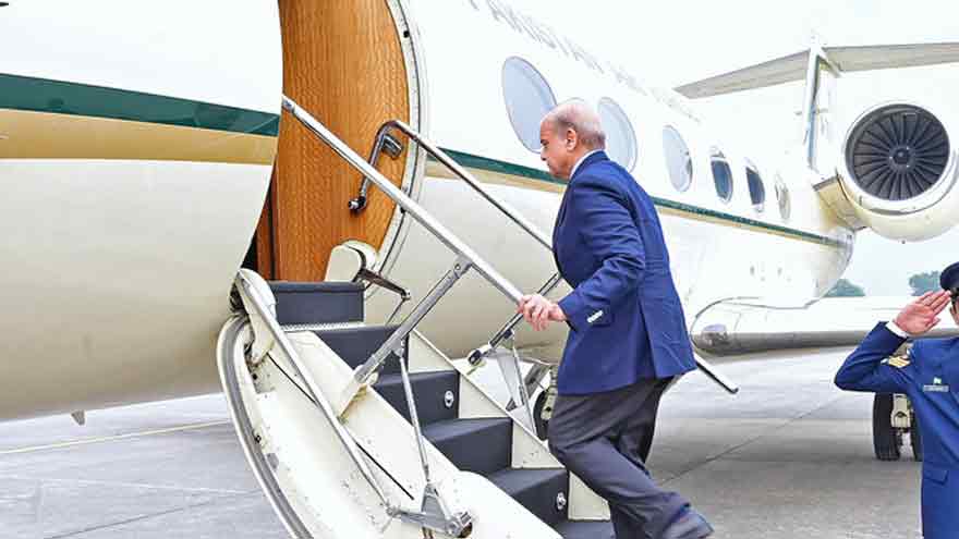 PM Shehbaz leaves for Saudi Arabia on official visit