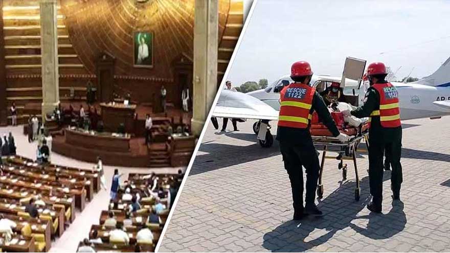 Punjab Assembly reviews air ambulance costs and operations