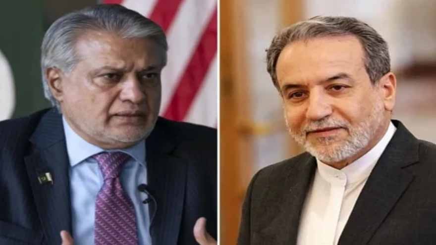 Abbas Araghchi holds key talks with FM Dar on regional situation