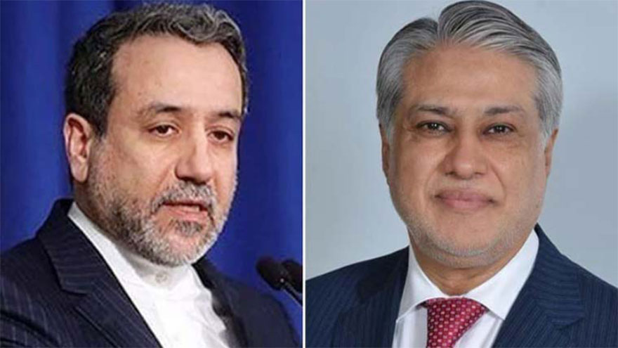 Dar expresses pleasure in welcoming Abbas Araghchi in Islamabad