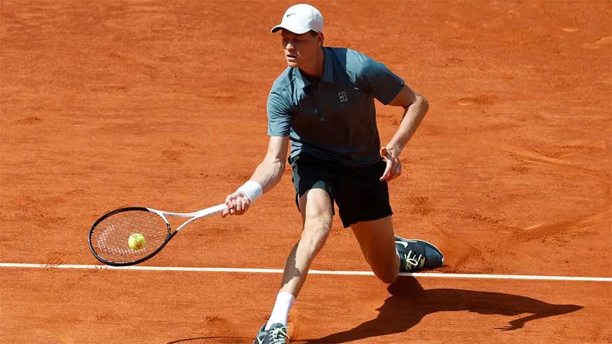 Sinner overcomes Bonzi in record hunt at Madrid Open