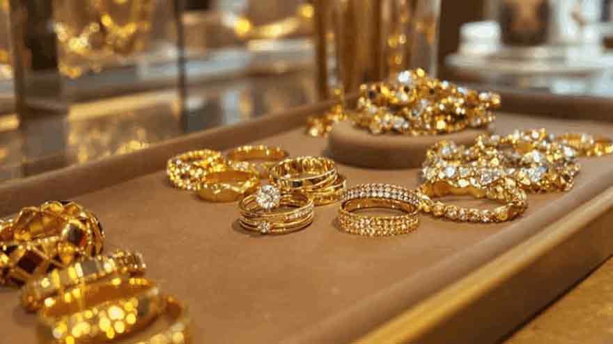 Gold prices plunge by Rs8,900 per tola