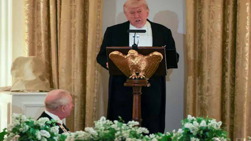 Trump says King Charles does not want Iran to have nuclear weapon