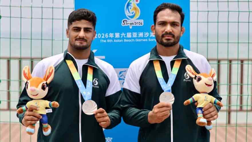 Pakistan wins three medals at Asian Beach Games in China