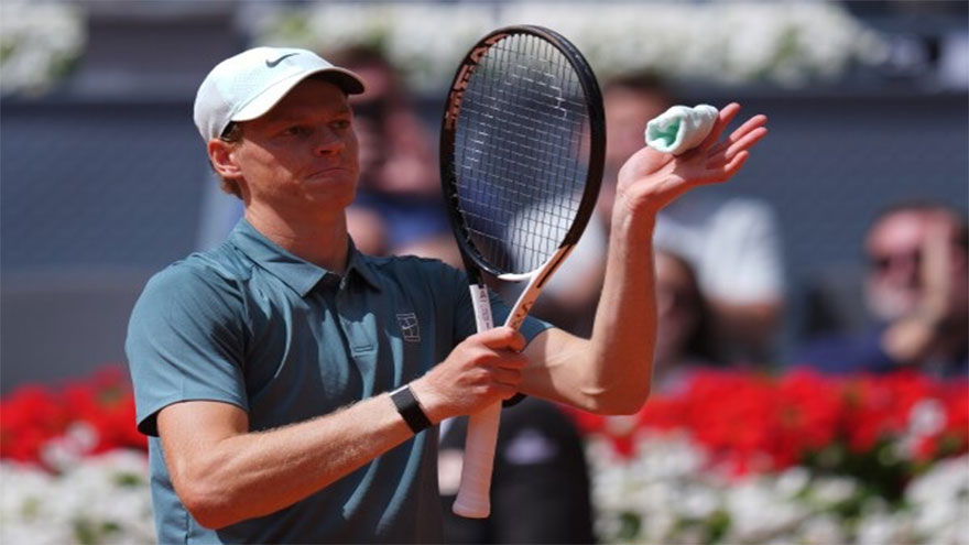 Sinner stops Jodar to book spot in Madrid Open semis