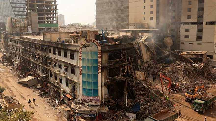 Justice Agha Faisal appointed to head judicial probe into Karachi's Gul Plaza fire