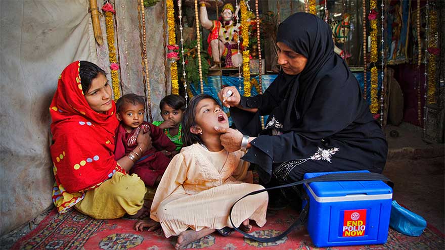Over 26m children vaccinated as nationwide polio continues 