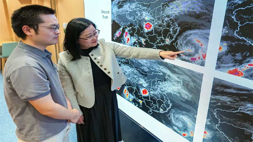 China develops AI system to forecast severe weather hours in advance