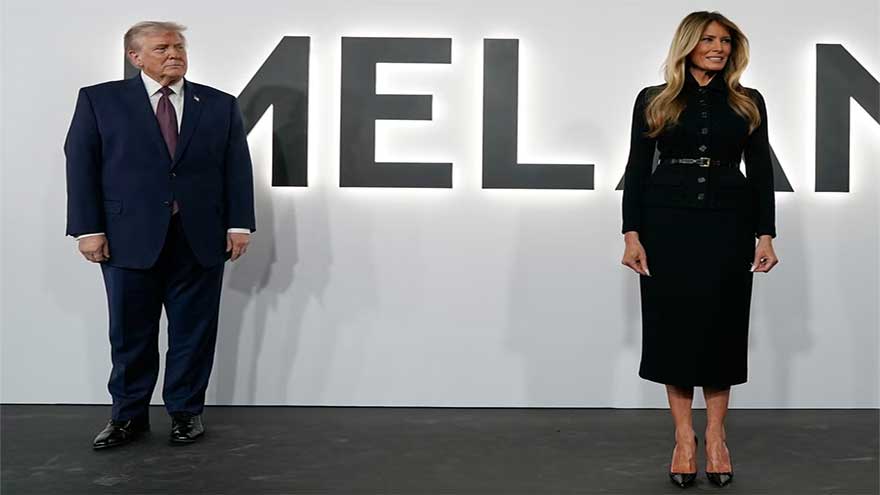 Trump says Melania's documentary has made her a 'movie star'