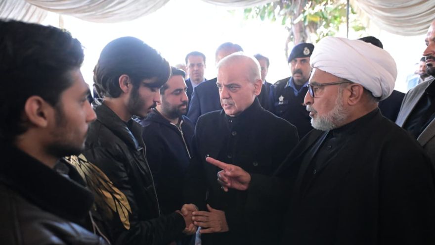 PM Shehbaz visits Islamabad mosque hit by suicide bomber, announces Rs10 million for hero's family