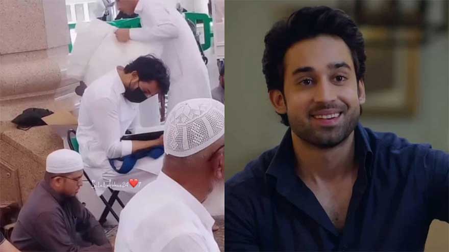 Bilal Abbas spotted in Masjid-e-Nabawi; video goes viral