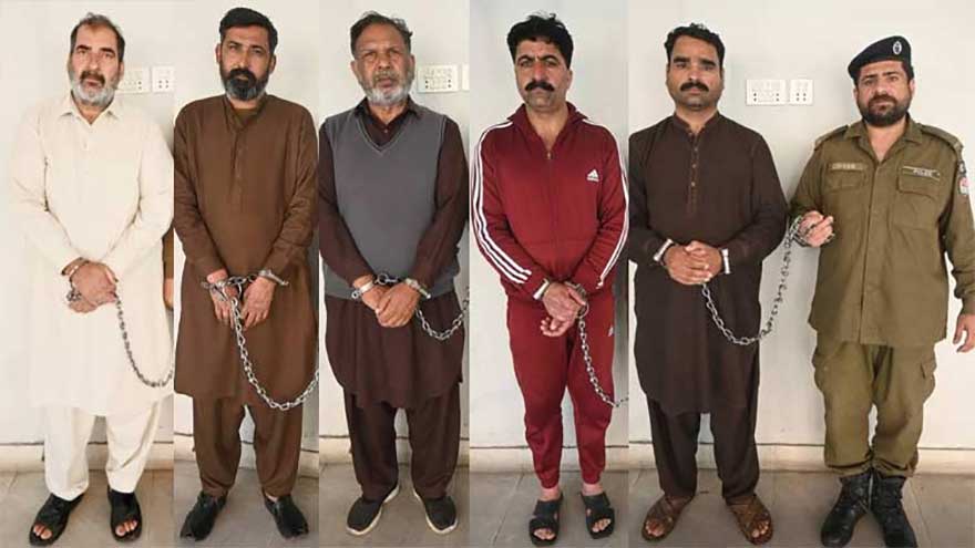 Five police officials arrested in Gujranwala over drug syndicate links