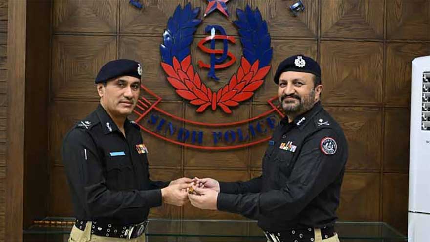 Javed Odho takes charge as Sindh IG after retirement of Nabi Memon 