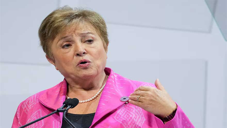 IMF chief Georgieva arrives in Kyiv for first visit since 2023