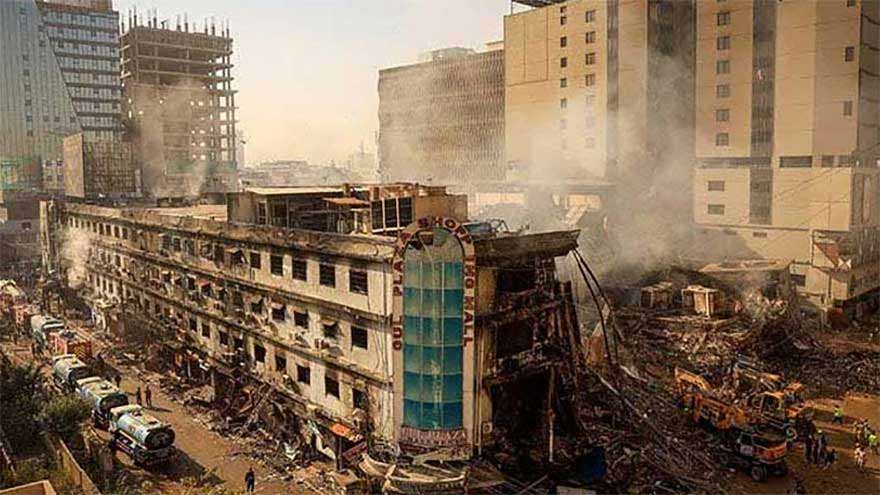 Gul Plaza to be sealed today as demolition process begins