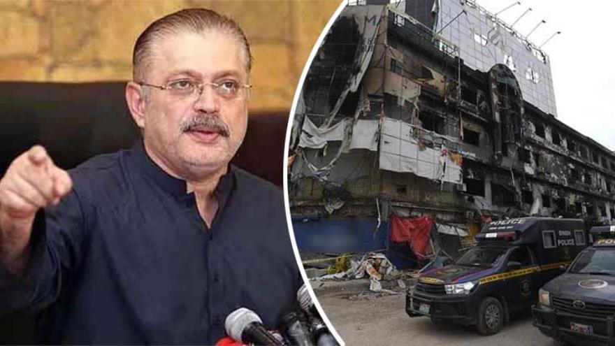 Sindh government orders judicial probe into deadly Gul Plaza fire