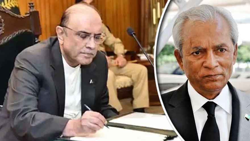 President Zardari approves Nihal Hashmi as Governor Sindh