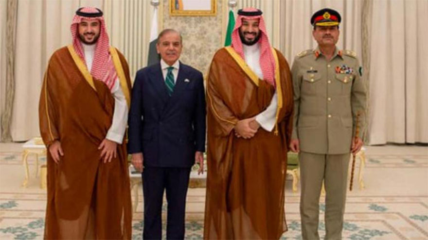 PM assures Saudi Crown Prince Pakistan's full support during challenging times