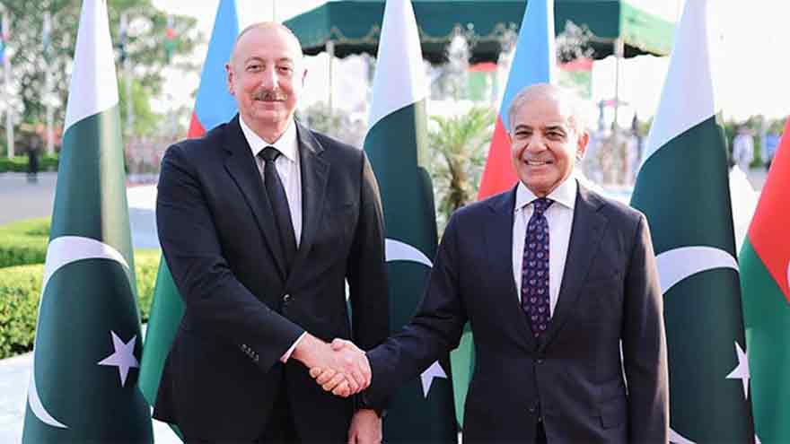 PM Shehbaz, Azerbaijan president exchange eid greetings