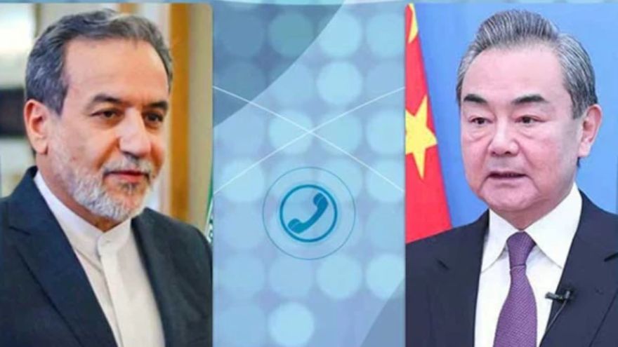 China's Wang Yi calls for diplomacy over war in call with Iran's Abbas Araghchi