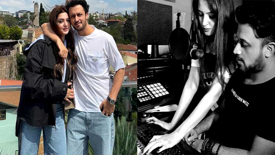 Atif Aslam, wife Sarah Bharwana celebrate 13th wedding anniversary