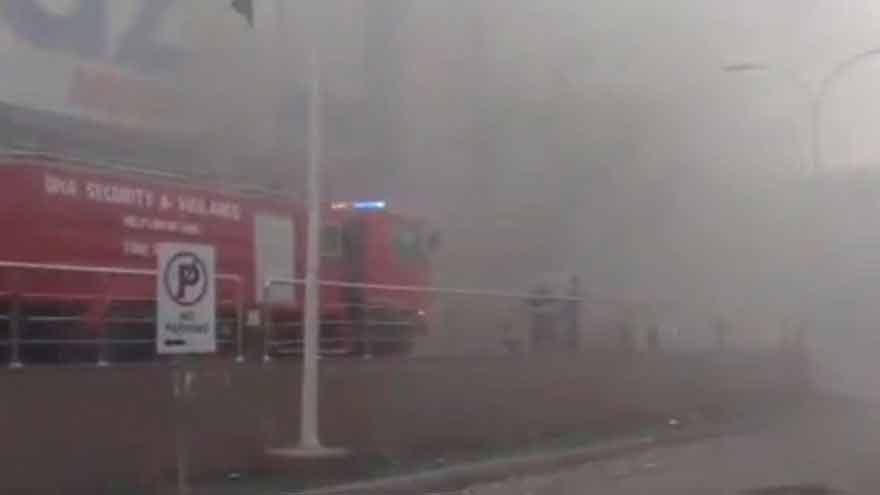 Fire erupts at clifton superstore, rescue operation underway