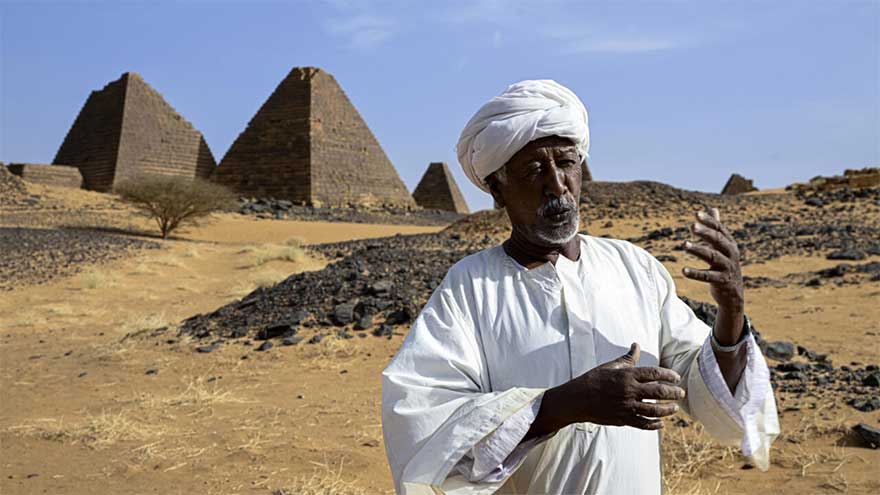 The loyal, lonely keepers of Sudan's pyramids