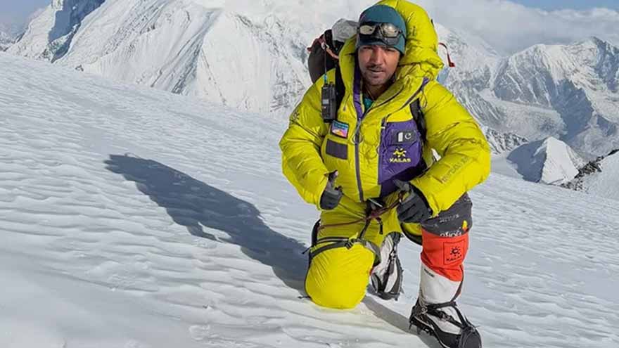 Sajid Ali Sadpara summits world's fifth-highest peak