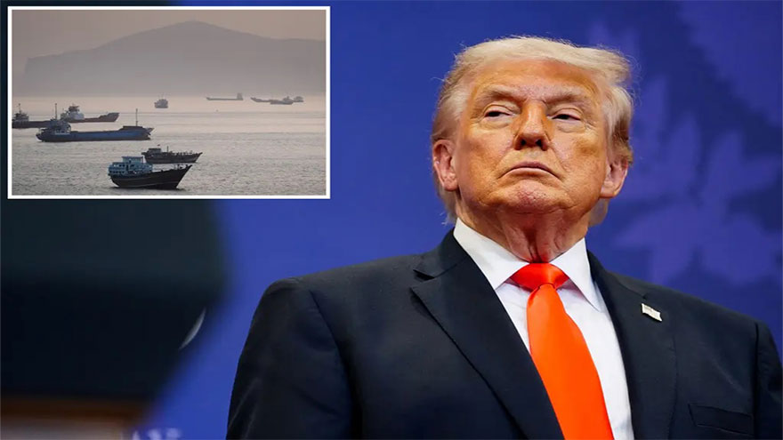 Trump says the US will 'guide' stranded ships from the Strait of Hormuz