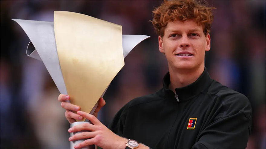 Sinner dismantles Zverev to win Madrid Open, set record