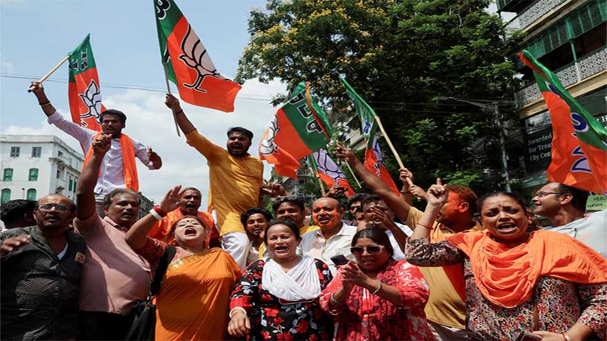Modi's party set to gain big in Indian state elections