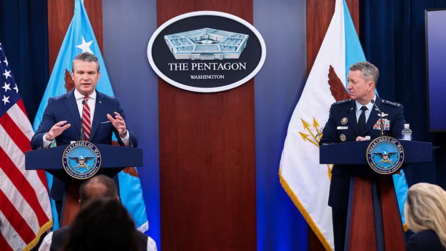 US says Iran ceasefire holds despite exchange of fire over Strait of Hormuz