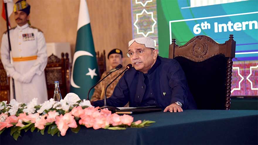 President calls for unity, rejecting extremism at Paigham-e-Islam Conference