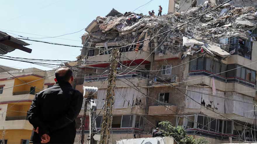 Israel says it killed Hezbollah commander in first strike on Beirut since ceasefire